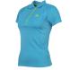 Polokošile Dunlop Perf Polo Shirt Ladies Blue/Citrus