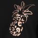 Golddigga Oversized T Shirt LadiesColour Pineapple černá Velikost - 10 (S)
