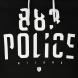 883 Police Flyer Logo Hoodie Black Velikost - XXL