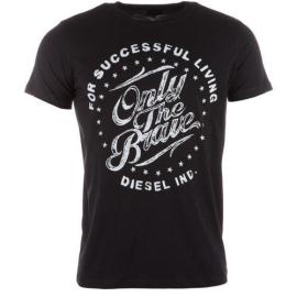Tričko Diesel Mens T-Balder T-Shirt Black