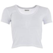 Brave Soul Womens Crop T-Shirt White
