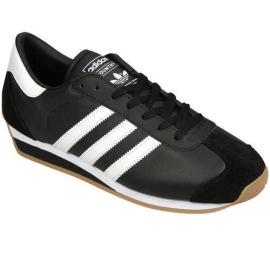 Boty Adidas Originals Mens Country 2 Trainers Black-White Velikost - UK13 (euro 48)