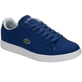 Boty Lacoste Mens Carnaby Evo Trainers Blue Velikost - UK6 (euro 39)