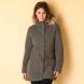Only Womens Lucca Contrast Parka Khaki Velikost - 12 (M)