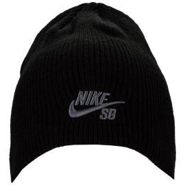 Nike SB Boys Knitted Hat Black Velikost - UNI