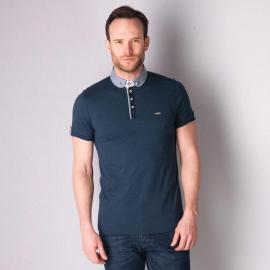 Bewley And Ritch Mens Soren Polo Shirt Navy Velikost - M