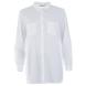 Košile Brave Soul Womens Oversized Shirt White Velikost - 10 (S)