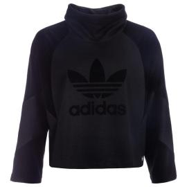 Adidas Originals Womens Sweatshirt Black Velikost - 12 (M)