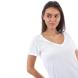 Levis Womens Perfect V-Neck T-Shirt White Velikost - 10 (S)