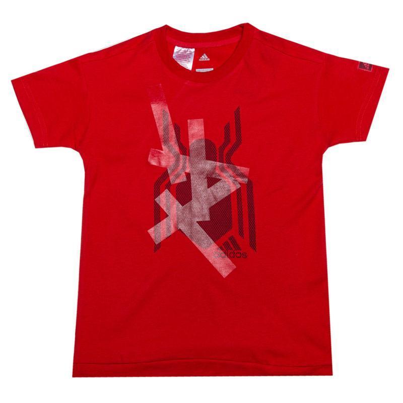 Tričko Adidas Performance Infant Boys Spiderman T-Shirt Red, Velikost: 1-2 roky