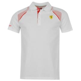 Puma Scuderia Ferrari Polo Shirt Mens White