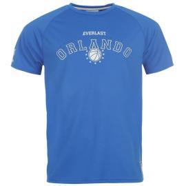 Tričko Everlast Basketball Poly T Shirt Mens Blue