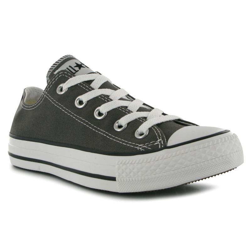 Boty Converse All Stars Ox Unisex Canvas Trainers Charcoal, Velikost: UK5,5 (euro 38,5)