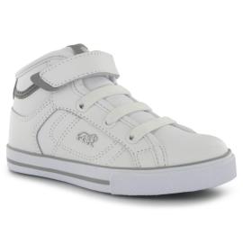 Lonsdale Canons Mid Childrens Trainers White/Grey