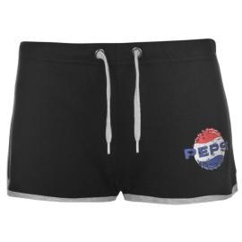 Šortky Pepsi Interlock Shorts Ladies Black Velikost - 10 (S)