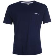 Tričko Donnay V Neck T Shirts Mens Navy
