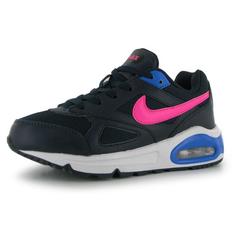 Nike Air Max Ivo Trainers Child Girls Navy/Pink/Blue, Velikost: C11 (euro 29)