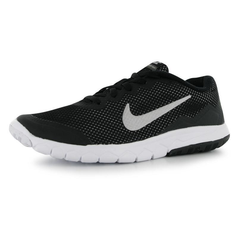 Boty Nike Flex Experience 4 Running Shoes Junior Black/Grey/Anth, Velikost: UK5,5 (euro 38,5)