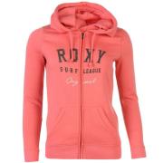 Roxy Surf Zipped Hoody Ladies Pink