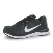 Nike Dual Fusion X Junior Running Shoes Black/White/Gry