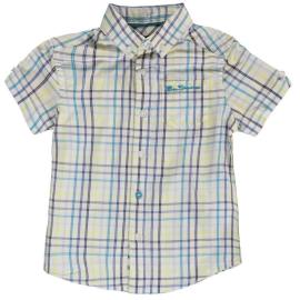 Košile Ben Sherman 56J Short Sleeved Juniors Shirt Multi Velikost - 4-5 let