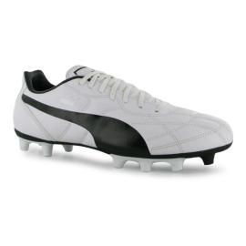 Puma Classico FG Mens Football Boots White/Black