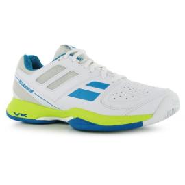 Babolat Pulsion All Court Ladies Tennis Shoes White/Green Velikost - UK6,5 (euro 40)