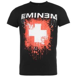 Tričko Official Eminem T Shirt Mens M &amp; P Velikost - L