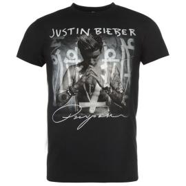 Tričko Official Justin Bieber T Shirt Mens Purpose