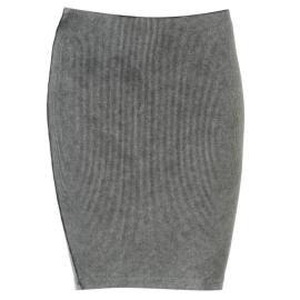 Sukně Noisy May Viola Knee Length Skirt Asphalt Washed