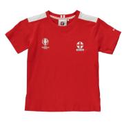 Tričko UEFA EURO 2016 England Core T Shirt Infant Boys Red