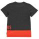 Tričko Kickers Printed T Shirt Junior Boys Charc M/Red Velikost - 11-12 let