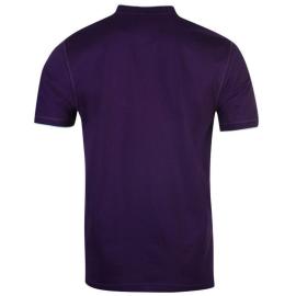 Tričko Slazenger Tipped T Shirt Mens Purple Velikost - XS