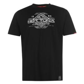 Tričko Hot Tuna T Shirt Mens Black Original Velikost - S