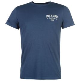 Jack and Jones Originals Howdy T Shirt Blue Velikost - M