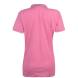 Miso Plain Polo Shirt Ladies Pink Velikost - XL