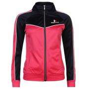Donnay Poly Tracksuit Ladies HotPink/Wht/Nvy