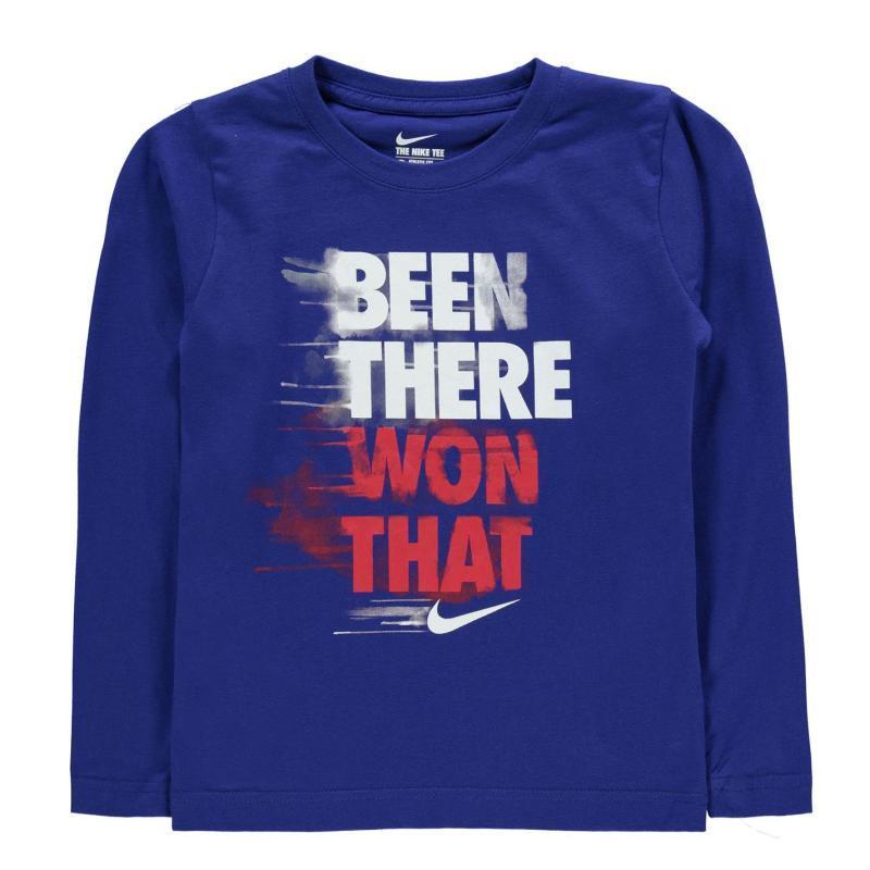 Nike Been There Won That T Shirt Infant Boys Deep Royal Blue, Velikost: 3-4 roky