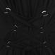 Firetrap Blackseal Corset T Shirt Dress Black Velikost - 12 (M)