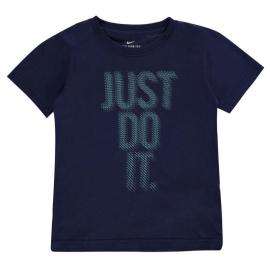 Nike Lenticular JDI T Shirt Infant Boys Binary Blue Velikost - 6-7 let