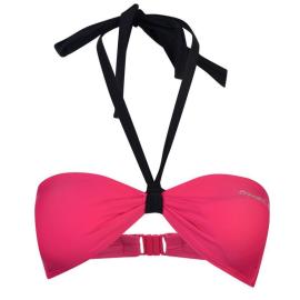 Plavky ONeill MM Solid Bandeau Bikini Top Pink Martini Velikost - 42C