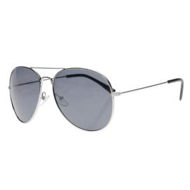 Slazenger Aviator Sunglasses Mens Black/Silver Velikost - UNI