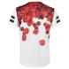 Tričko Fabric Sublimation T Shirt Mens Roses White Velikost - XS