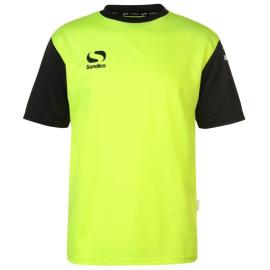 Tričko Sondico S Pro T Shirt Mens Yellow/Black Velikost - M
