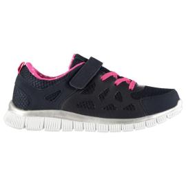 Boty Crafted Mesh Childrens Trainers Navy Pink Velikost - C10 (euro 28)
