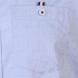 Kangol Short Sleeve Grandad Collar Shirt Mens Blue Velikost - XXL