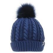 Requisite Junior Bobble Hat Blue