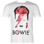 Amplified Clothing David Bowie T Shirt Mens Sane