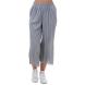 Native Youth Womens Pinaccles Culottes Grey Velikost - 14 (L)