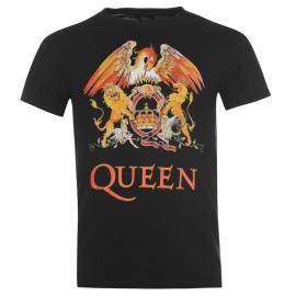 Tričko Official Queen T Shirt Mens Crest Velikost - XL
